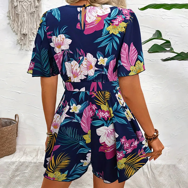 elena™ Blomsterprint Sommerdragt - Olsen Official