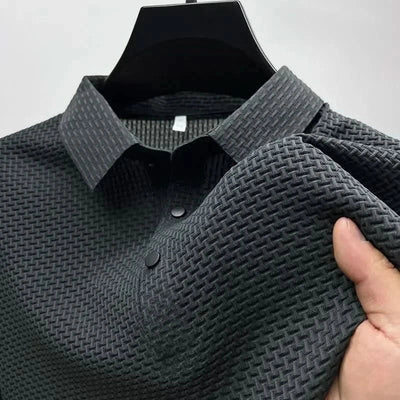Henny™ | Elegant Polo med Korte Ærmer til Mænd - Olsen & Olsen - Olsen Official