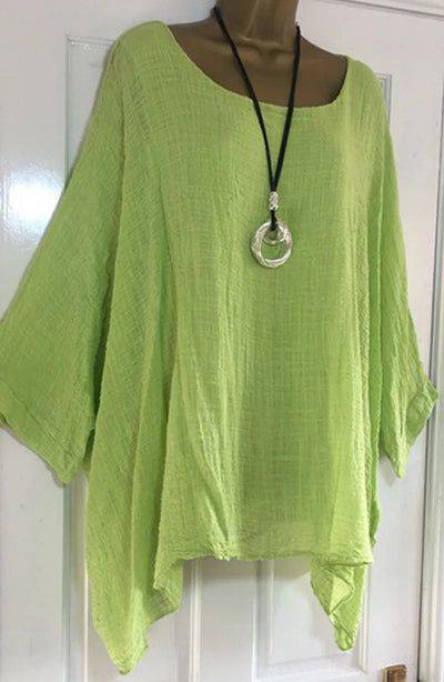 Oversize Boheme Bluse med Flagermusærmer | Olsen & Olsen™ - Olsen Official