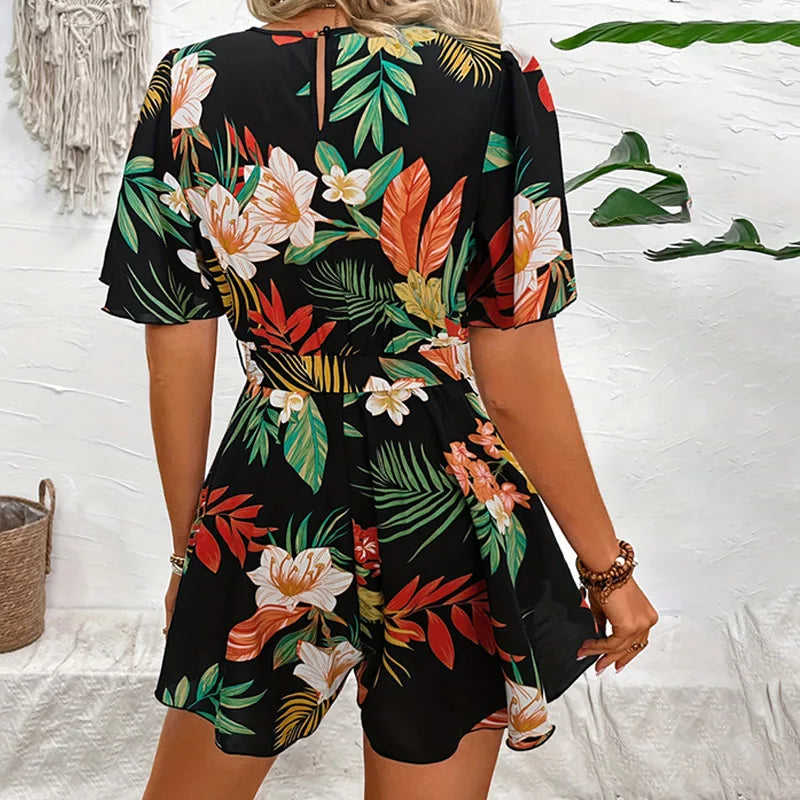 elena™ Blomsterprint Sommerdragt - Olsen Official