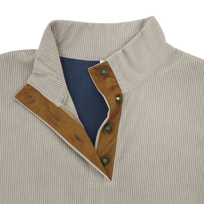 Jesper | Moderne Sweater med Knapper