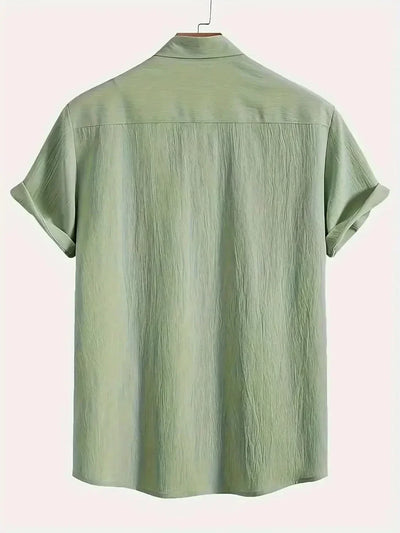 Mænds Textureret Krøllet Skjorte Olsen & Olsen™ - Olsen Official