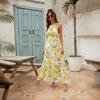 Rosea Stilfuld Maxi Kjole