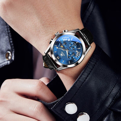 Quartz Læderrem Ur