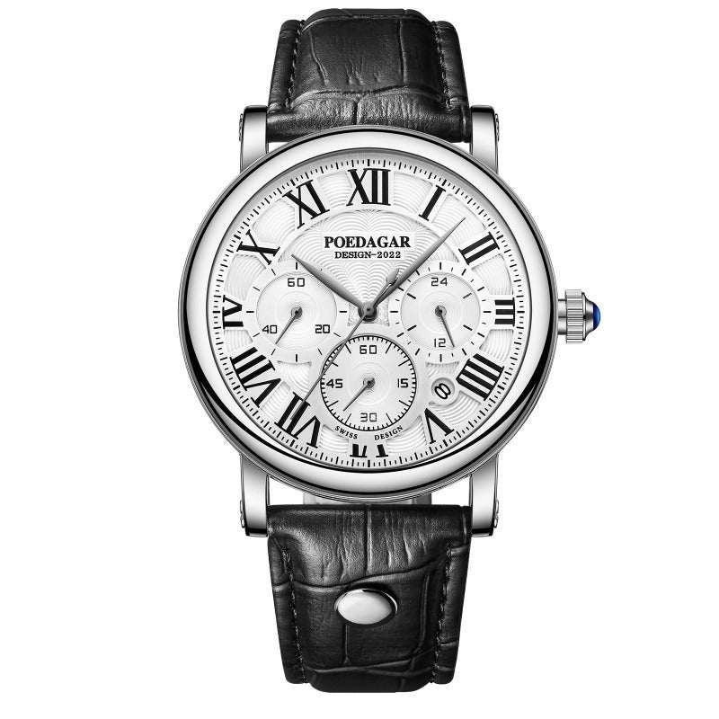 Luksus Casual Fashion Chronograph Ur