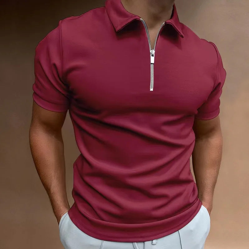 Laluna® | Klassisk Lynlås Polo Shirt