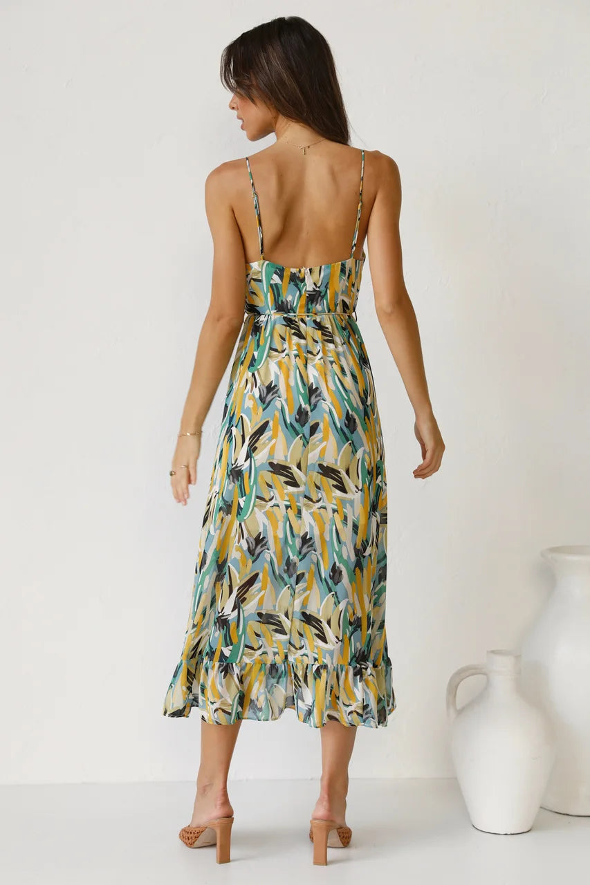 Rosea Printed Kjole