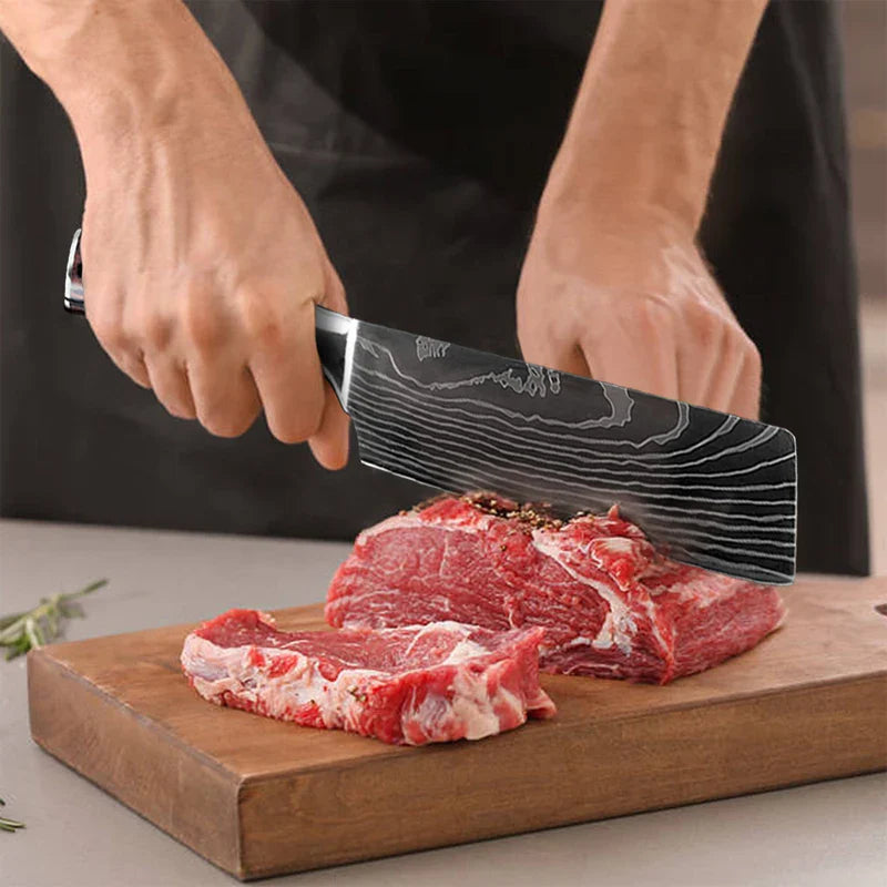 5-delt professionelt sæt Solinger knive i japansk stil