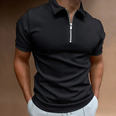 Laluna® | Klassisk Lynlås Polo Shirt