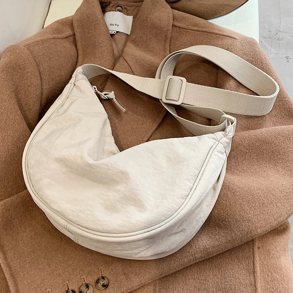 liv™ – afslappet hobo taske i læderlook