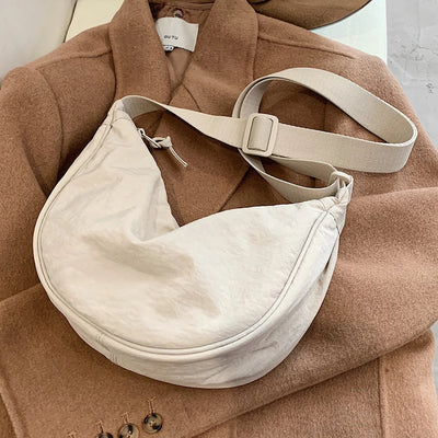 liv™ – afslappet hobo taske i læderlook