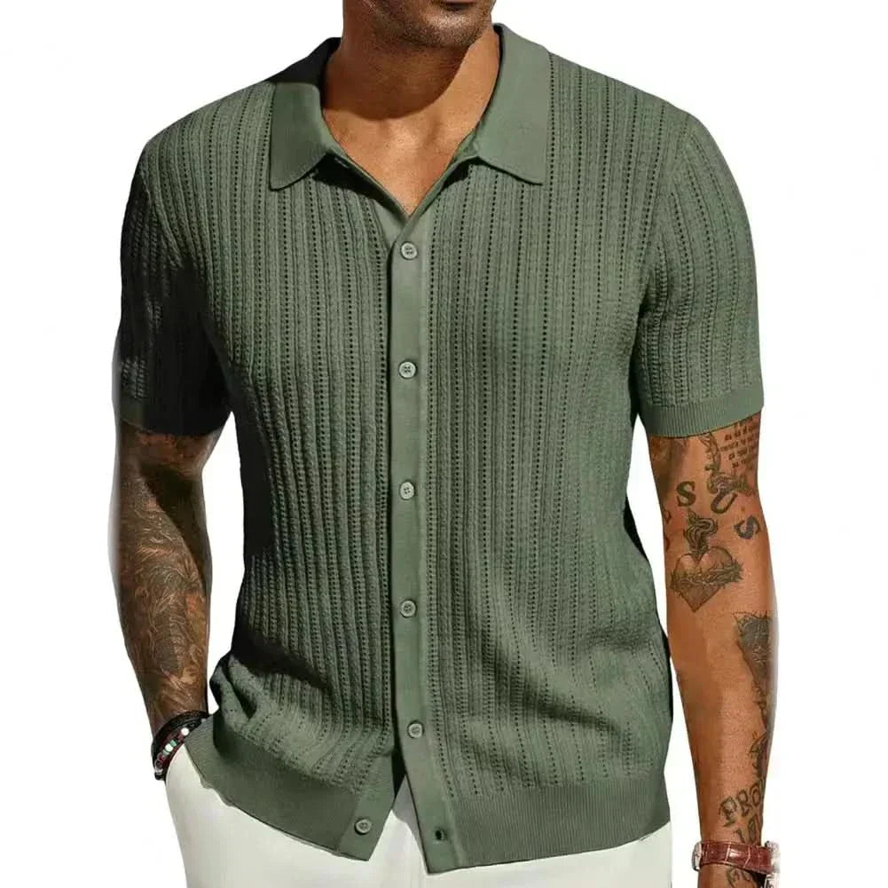 Warren™ | Elegant Herre Strandskjorte - Olsen Official