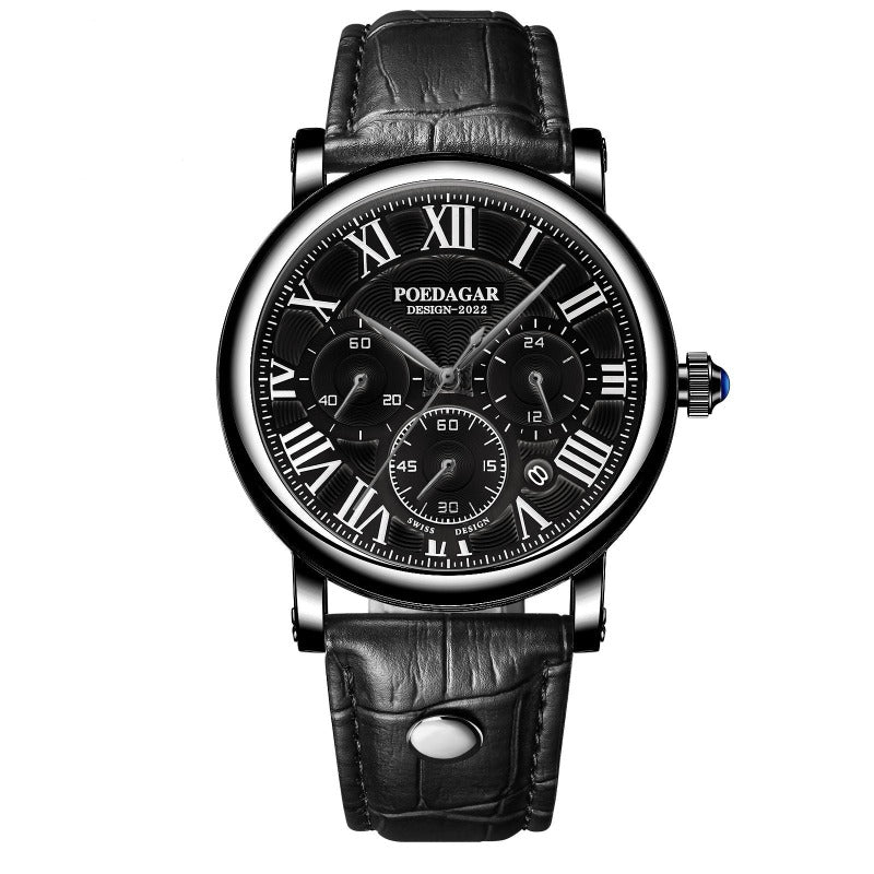 Luksus Casual Fashion Chronograph Ur