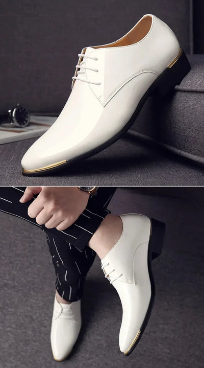 HENRY™ | BRITISK STIL PATENT LÆDERSKO TIL MÆND