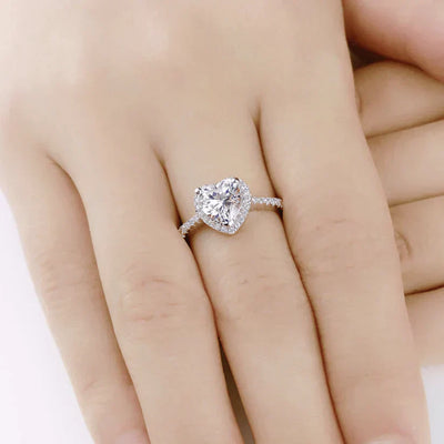 Coralia Amouré Ring | Hvidguld