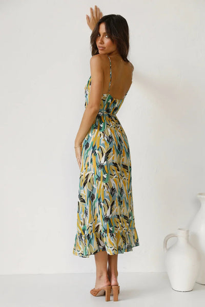 Rosea Printed Kjole