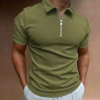 Laluna® | Klassisk Lynlås Polo Shirt