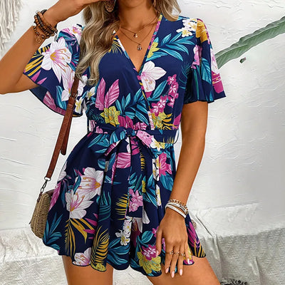 elena™ Blomsterprint Sommerdragt - Olsen Official