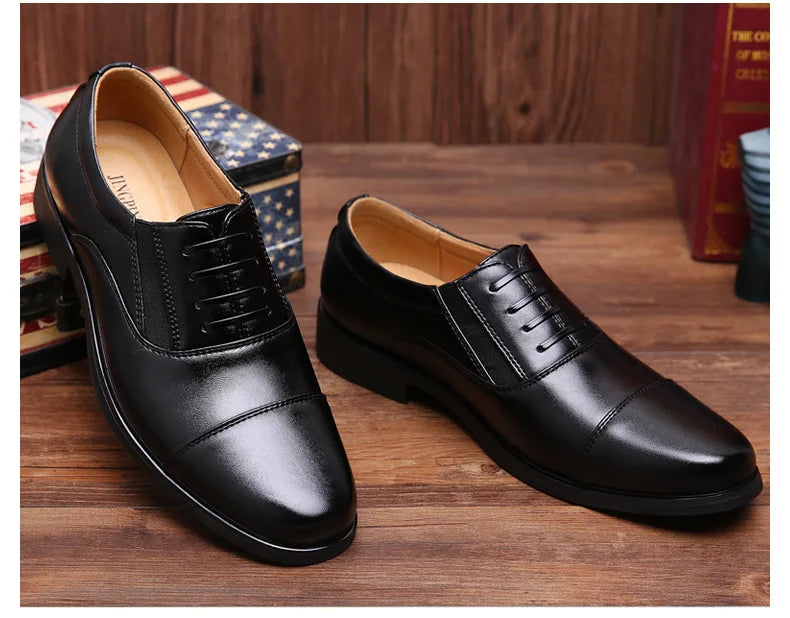 ENZO™ | ELEGANTE BUSINESS LÆDERSKO TIL MÆND