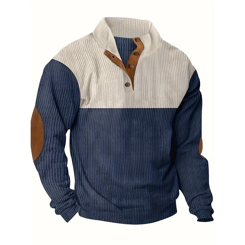 Jesper | Moderne Sweater med Knapper