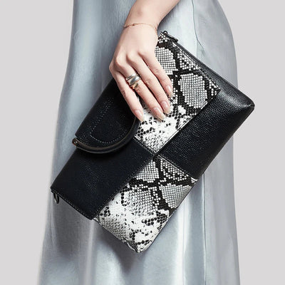 celine™ – struktureret sort håndtaske i læderlook
