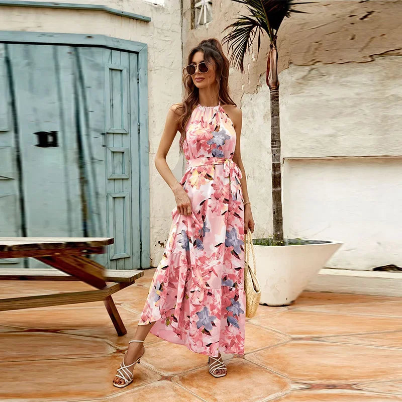 Rosea Stilfuld Maxi Kjole