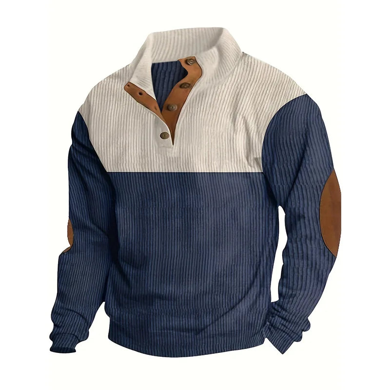 Jesper | Moderne Sweater med Knapper