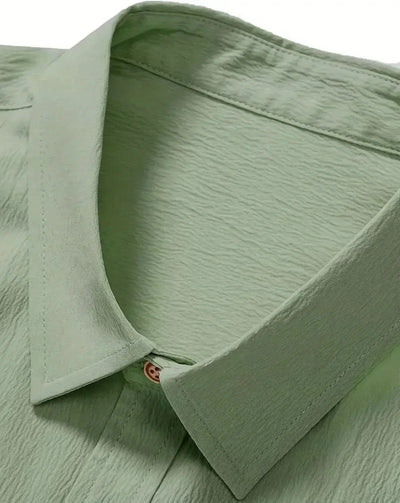 Mænds Textureret Krøllet Skjorte Olsen & Olsen™ - Olsen Official