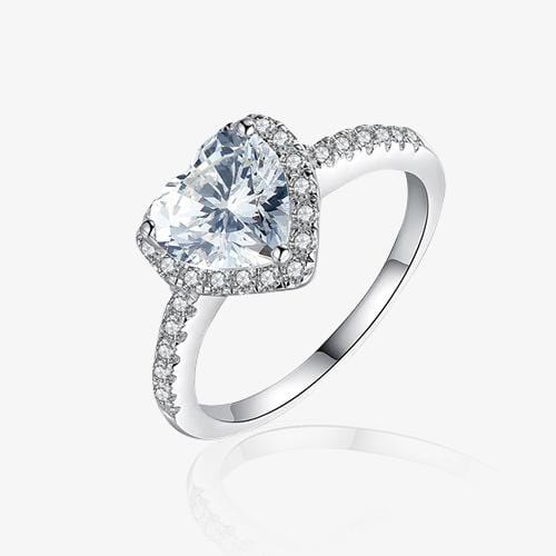 Coralia Amouré Ring | Hvidguld