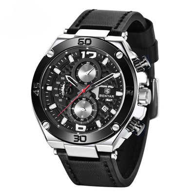 Kvarts Multifunktionel Sport Chronograph Ur