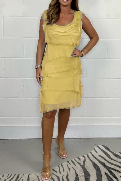 Isabella™ | Chiffon Ärmelloses Kleid