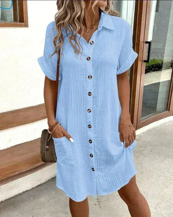 Stilfuld Polo Kjole Beatrice™ - Olsen & Olsen - Olsen Official