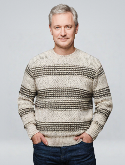 Morten | Moderne Striktrøje