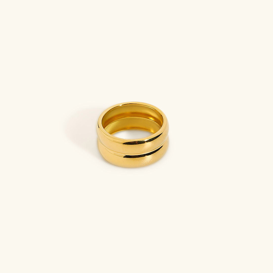 Zelle Guld Ring