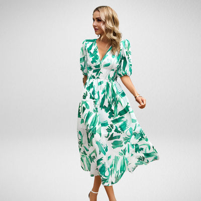 Stella™ | Charmantes Kleid mit V-Ausschnitt
