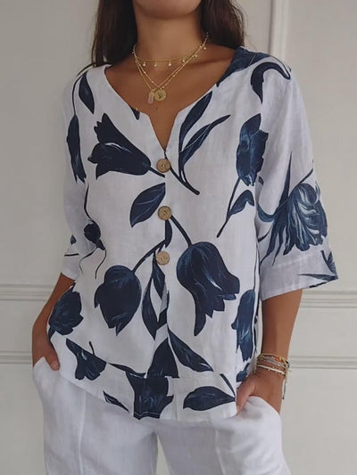 Ellen™ | Blusenshirt mit Blumenmuster - Olsen Official