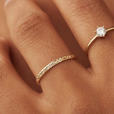 Ameline Spalier Ring | Guld 14k