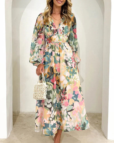 Maxi Rosea Boho Kjole