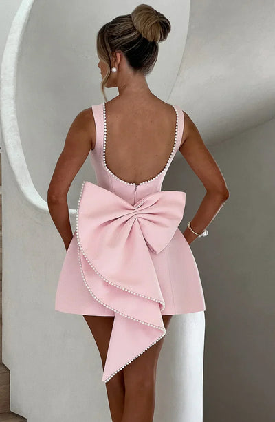 Mini kjole Rosea Pearl Bow