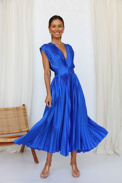 Rosea Elegant Midi Kjole