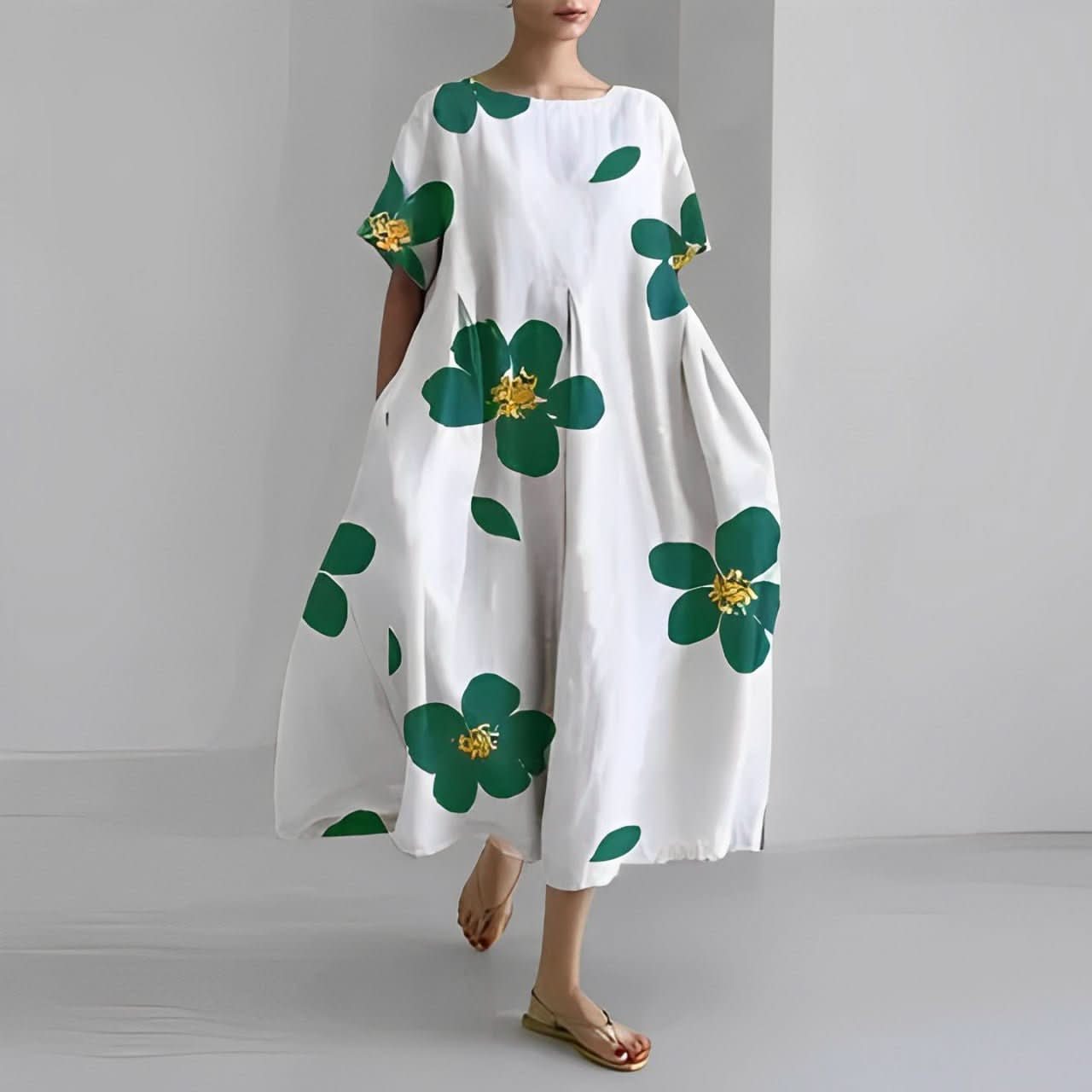 Claire™ | Boheme Kjole med Blomsterprint - Olsen Official