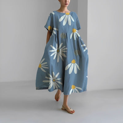 Claire™ | Boheme Kjole med Blomsterprint - Olsen Official