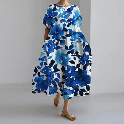 Claire™ | Boheme Kjole med Blomsterprint - Olsen Official