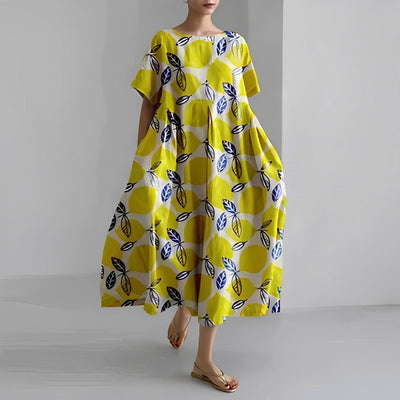 Claire™ | Boheme Kjole med Blomsterprint - Olsen Official