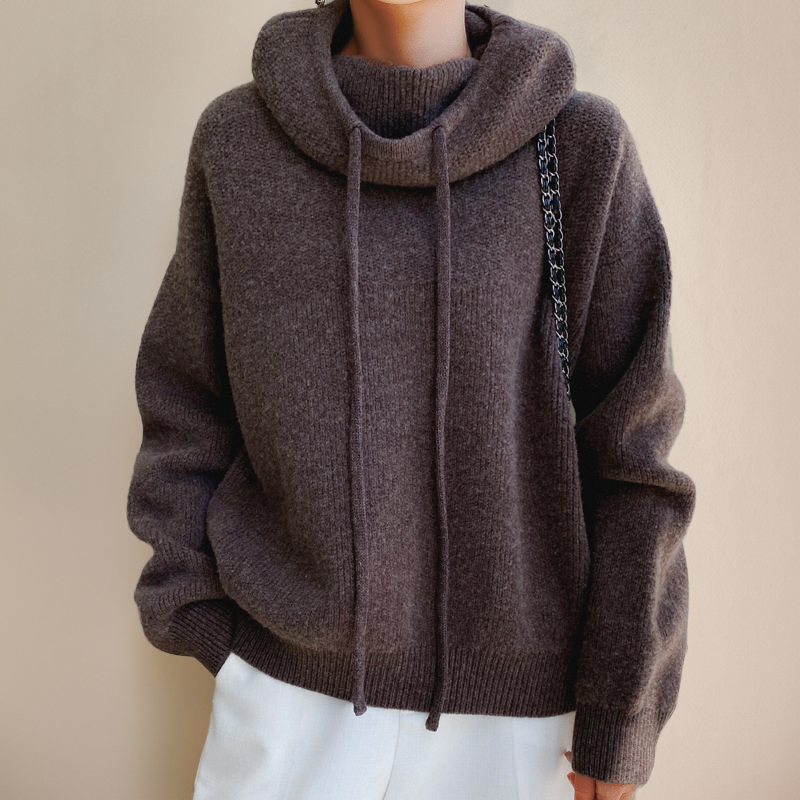 Johanne | Merino rullekrave sweater - Olsen Official