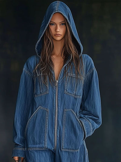 Vintage Denim Macacão Denise™ - Olsen Official