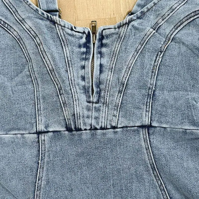 Jarra™ | Jeanskleid mit verstellbaren Trägern - Olsen Official