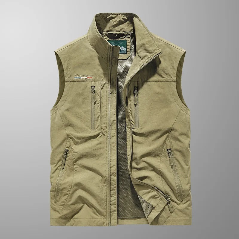 Anthelme™ | Åndbar og Ultra-Funktionel Cargo Vest