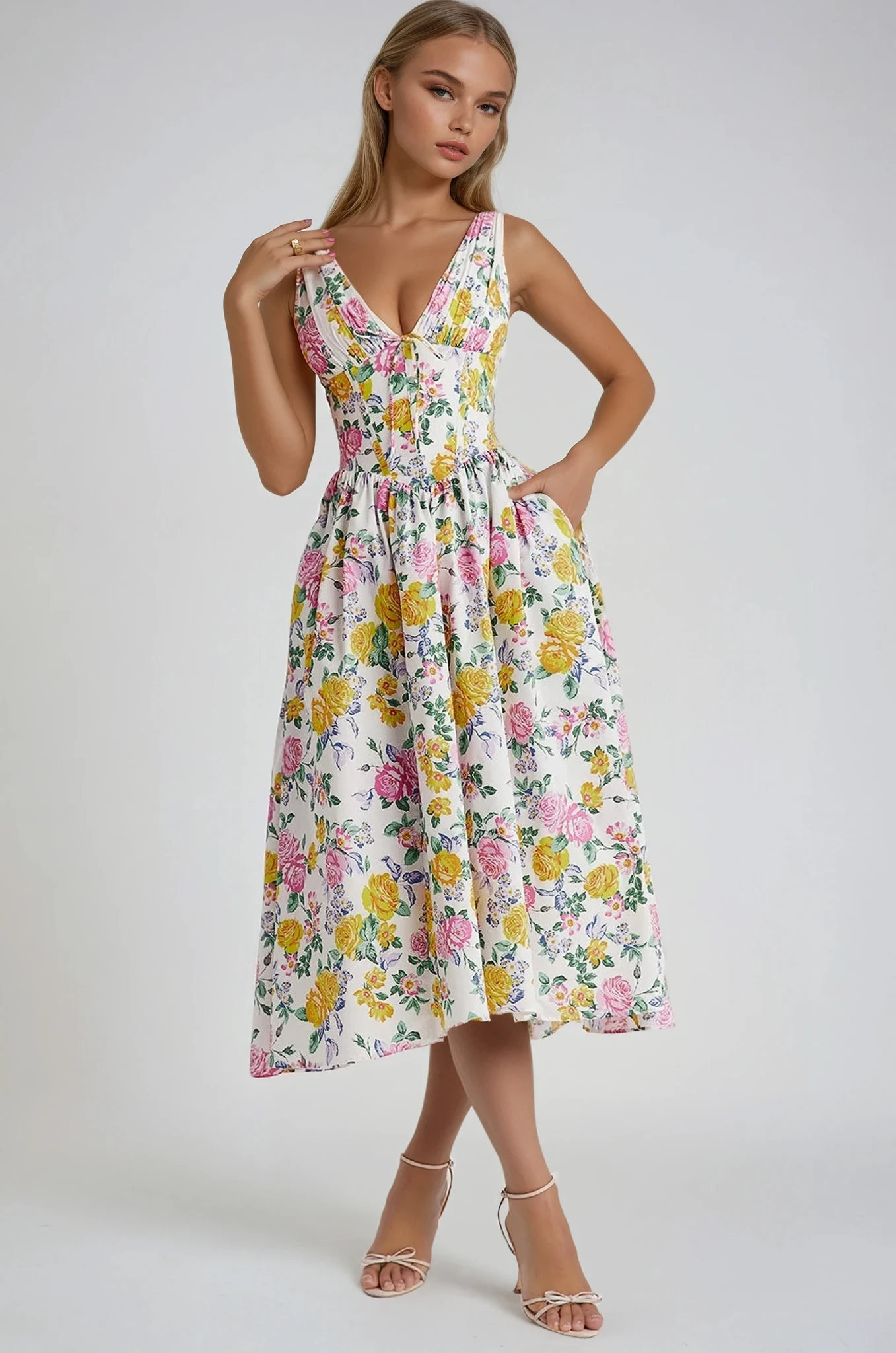 Rosea Elegant Sommerkjole