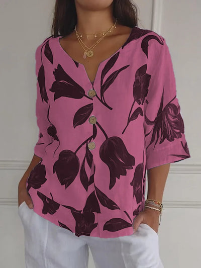 Ellen™ | Blusenshirt mit Blumenmuster - Olsen Official